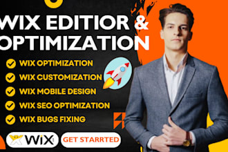 do wix website SEO optimization, increase wix speed score, wix mobile editing