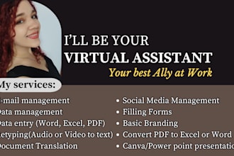 be your reliable virtual assistant