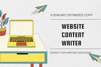 be your website content copywriter