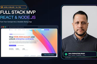 build a scalable fullstack mvp with react and node js