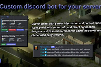 develop a discord bot for your gaming community or server