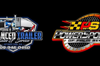 design modern trucking, transport, logistics and towing logo for your company