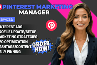 manage your pinterest marketing, seo optimized ads for your blog and business