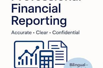 prepare professional financial reports