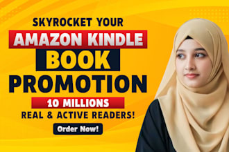 do amazon kindle book promotion or regular book promotion