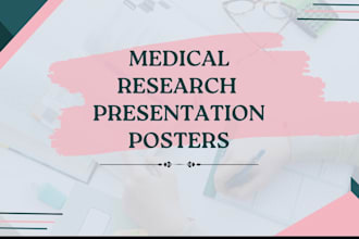 create health, medical power point presentation and posters
