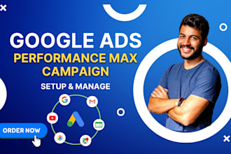 create a performance max campaign, google PPC, display ads as a SEM specialist