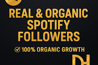 give you real organic spotify followers