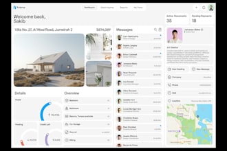 develop complete real estate management app, property listing and rental app