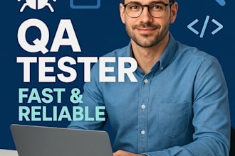 do QA testing with both manual and automation methods