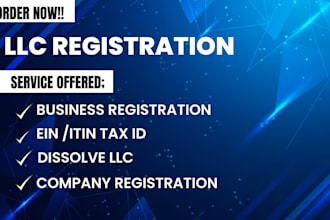 dissolve US llc, llc registration, close ein, boi report, itin, obtain ein