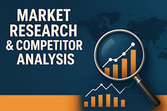 do comprehensive market research report, competitor analysis