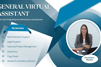 be your virtual assistant for admin legal and research