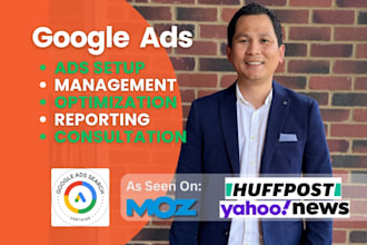setup and manage high converting google ads PPC campaigns
