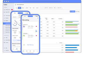 develop time management app, tracker app, gps app, car tracker app, appointment