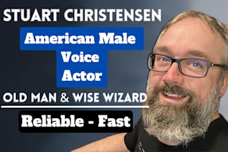 record your wizard or old man character voice over