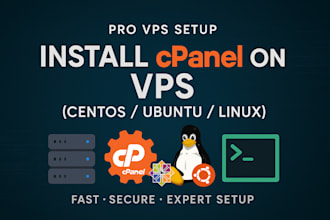 install cpanel on vps running centos, ubuntu, or any linux distro