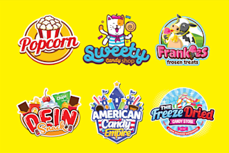 do ice cream, candy, chocolate, bakery, sweets, or food logo
