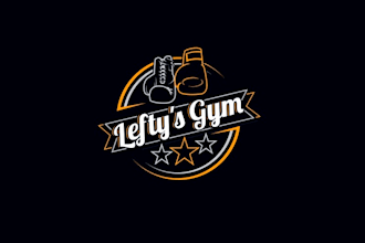 design old school boxing gym logo