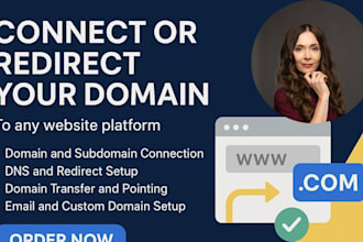 fix dns issues, connect or redirect domain to shopify, wix, or godaddy