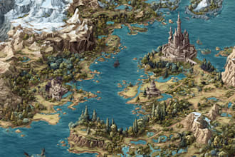 create your fantasy city map