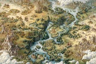 make detailed custom world maps for your fantasy world