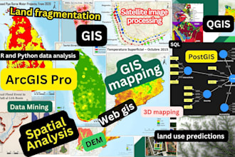 do spatial analysis gis mapping using qgis and arcgis pro