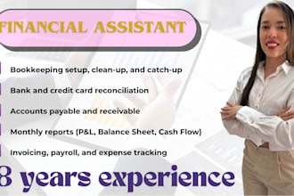 do professional bookkeeping and manage your business finance
