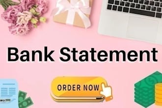 reconcile bank statement PDF to editable format