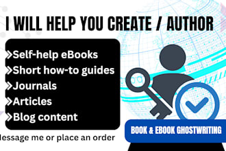 write and design a powerful selfhelp ebook to inspire your readers