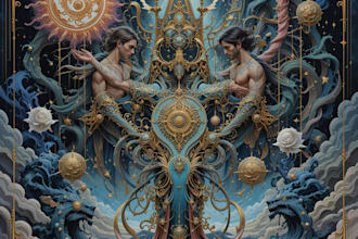 create magical abstract art, psychedelic, surrealism
