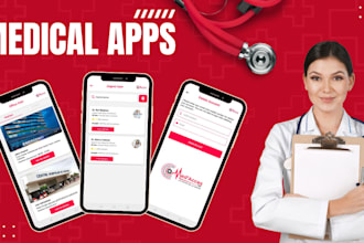 build doctor appointment, telemedicine, or healthcare mobile apps