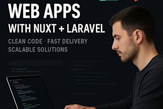 build modern ai  nuxt and laravel web applications