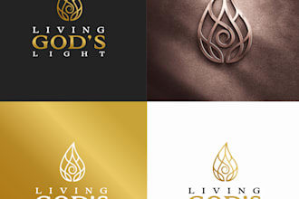 do modern candle label and candle logo design