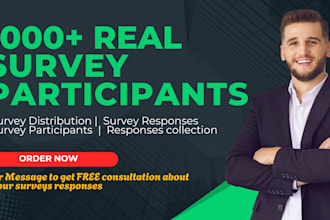 reach 1000 online survey participants to fill online survey forms