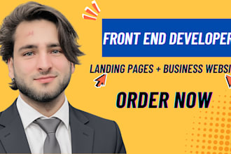 be your frontend web developer