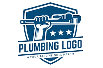 design proffesinal plumber logo
