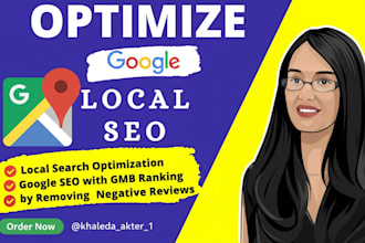 do google maps ranking and local SEO for gmb optimization