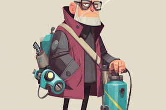 draw your high quality vector portrait