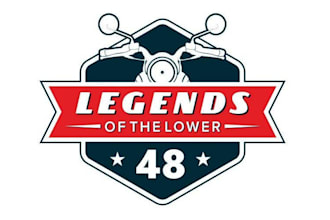 design a bold and badass motorcycle logo for your brand or club