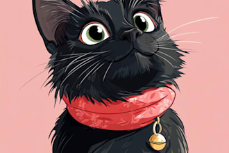 draw realistic color pencil pet portrait, pet sketch