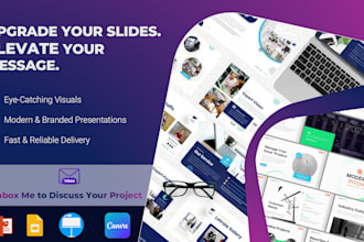 design powerpoint, google slides, canva and keynote presentation