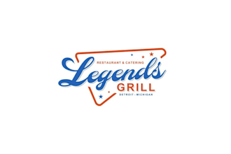 design standing restaurant catering company logo
