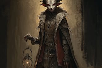 draw realistic fantasy horror character and concept art