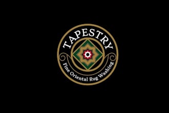 design vintage middle eastern flair logo