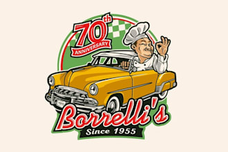 design themed anniversary logo