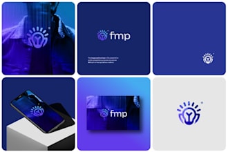 create minimalist logo design for tech, saas, and blockchain