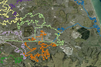 create a custom gis map or cartography design