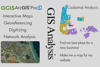 do gis analysis using qgis and arcgis pro
