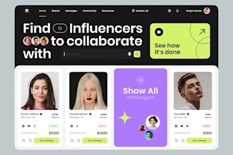 design and develop web app